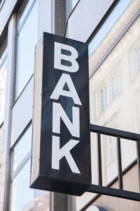 Exterior Bank Sign